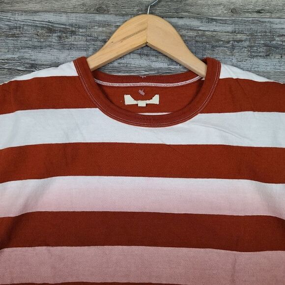 NWOT Madewell Dip Dye Oversized Cropped Top size S - Picture 4 of 7